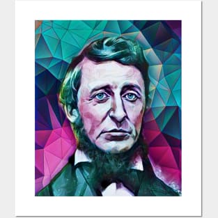 Henry David Thoreau Snow Portrait | Henry David Thoreau Artwork 8 Posters and Art